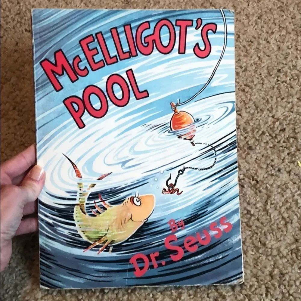 Dr. Seuss McElligot's Pool Book paperback VGC